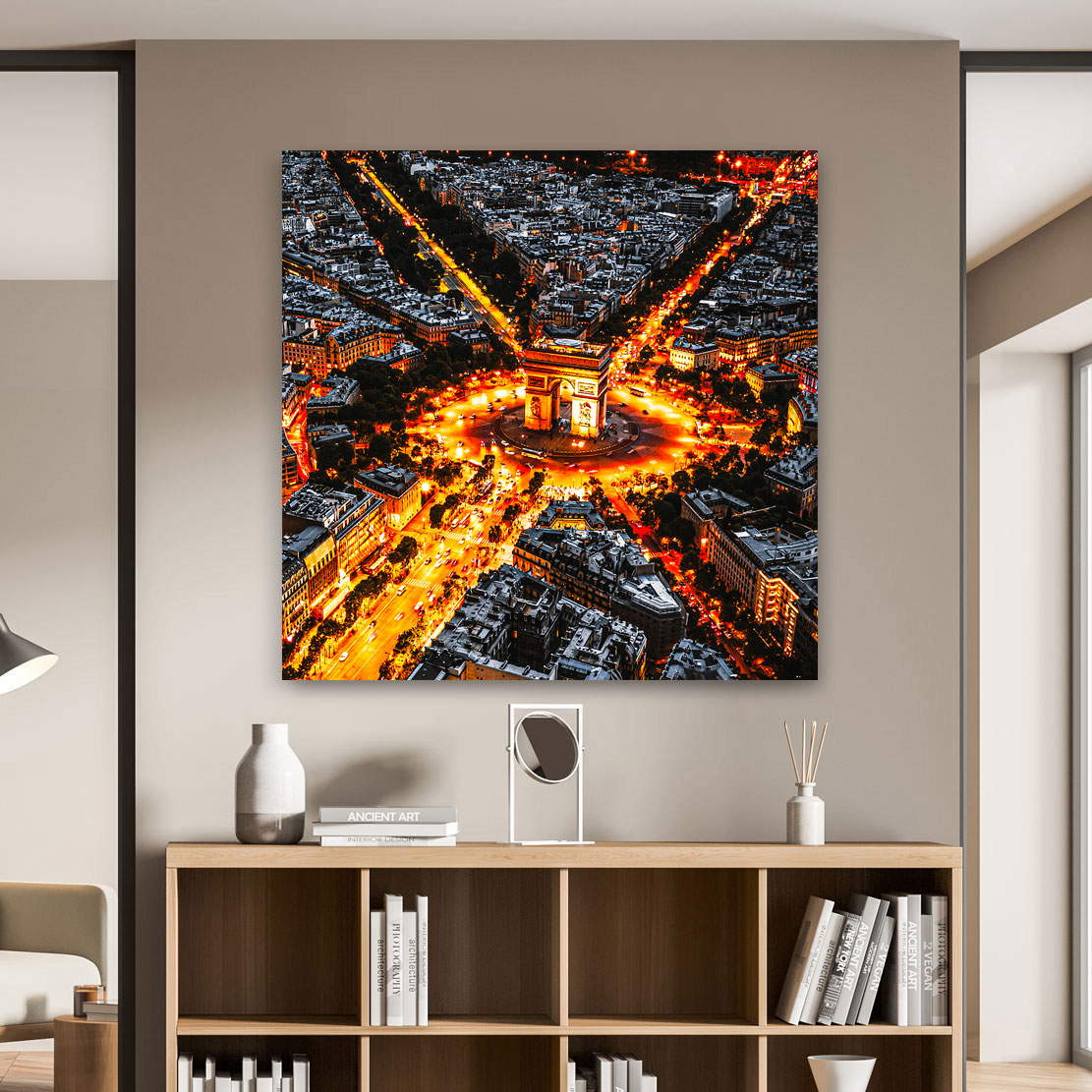 Wandbild Leinwandbild Paris Triumphbogen