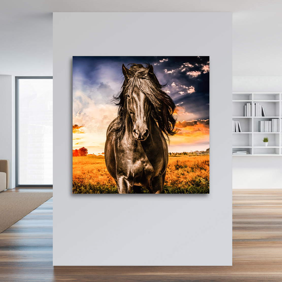 Wandbild Leinwandbild Pferd Natur