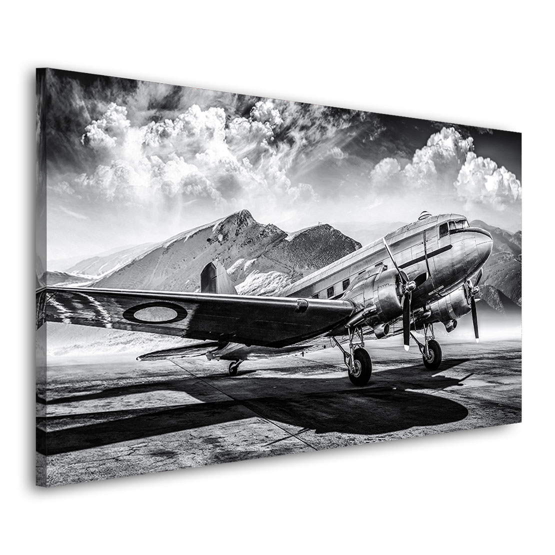 Wandbild Flugzeug Vintage