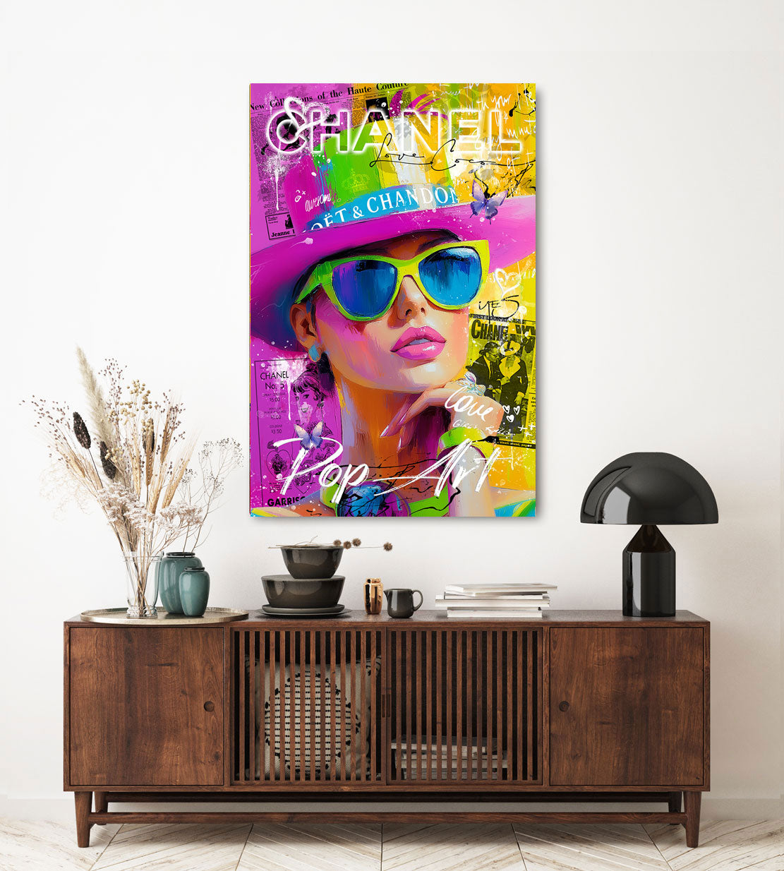 Pop Art Fashion Style Wandbild