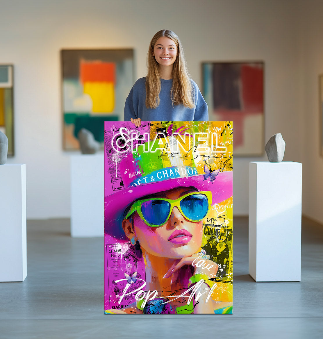 Pop Art Fashion Style Wandbild