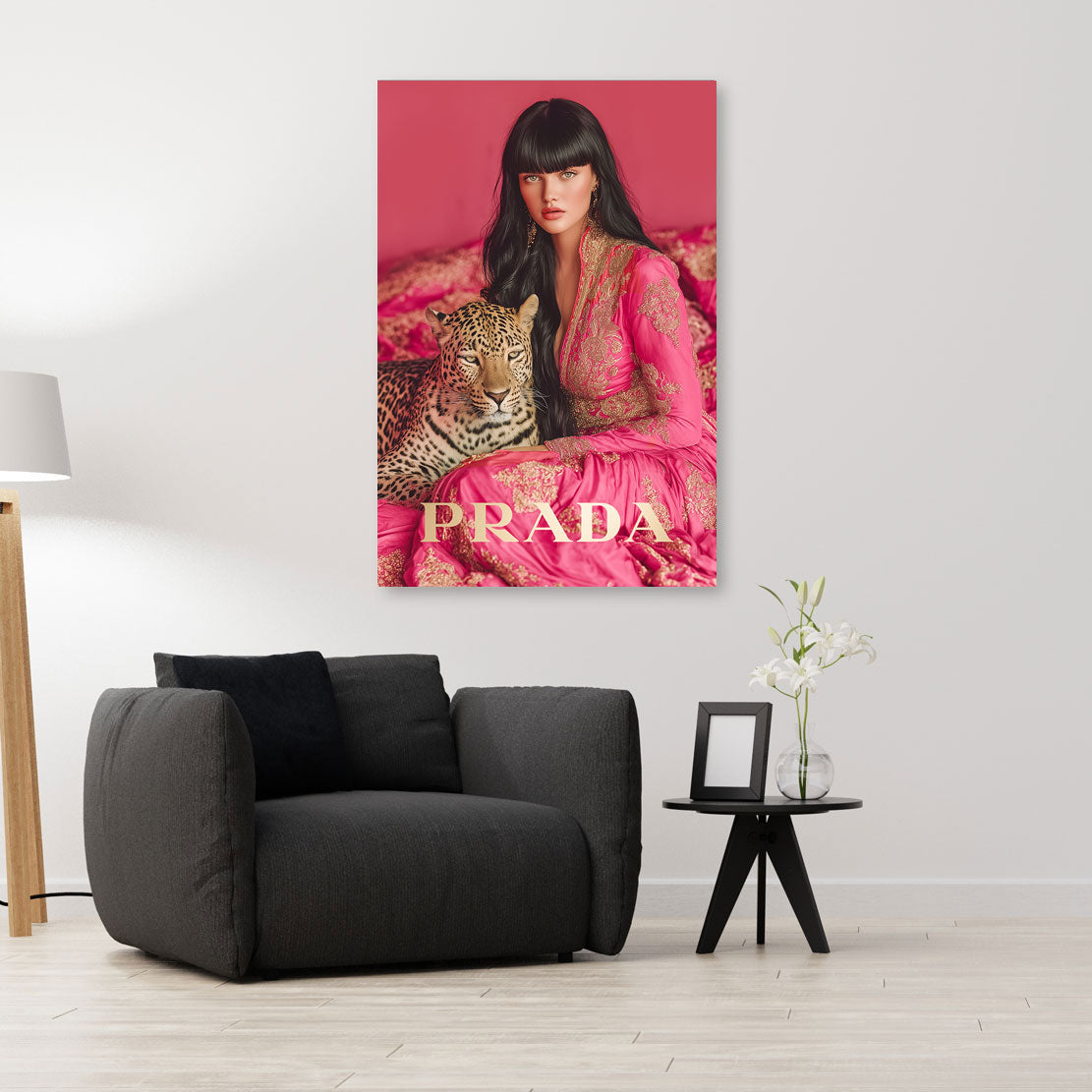 Royal Panthera Wandbild