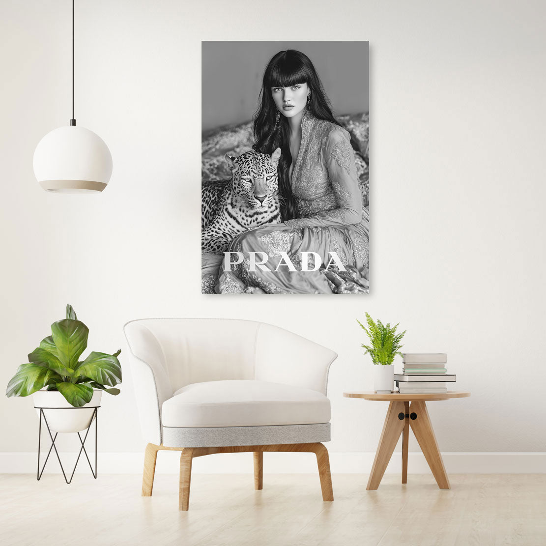 Noir Panthera Wandbild