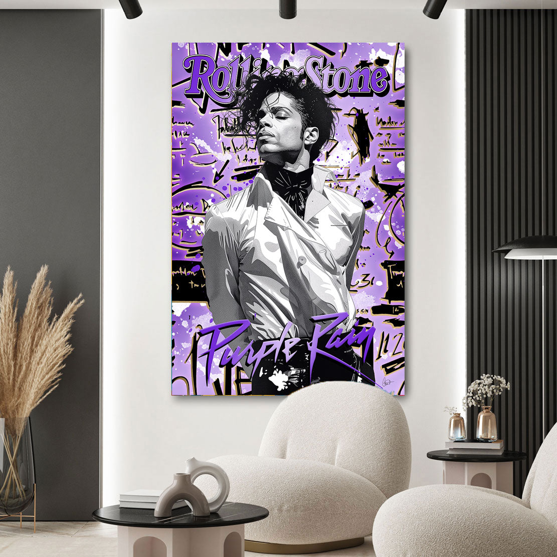 Pop Art Wandbild Prince