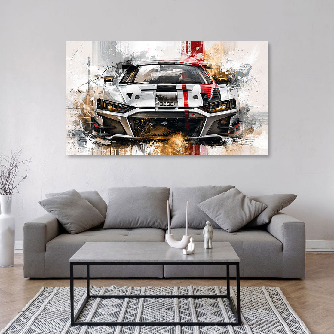 Audi R8 Velocity Wandbild