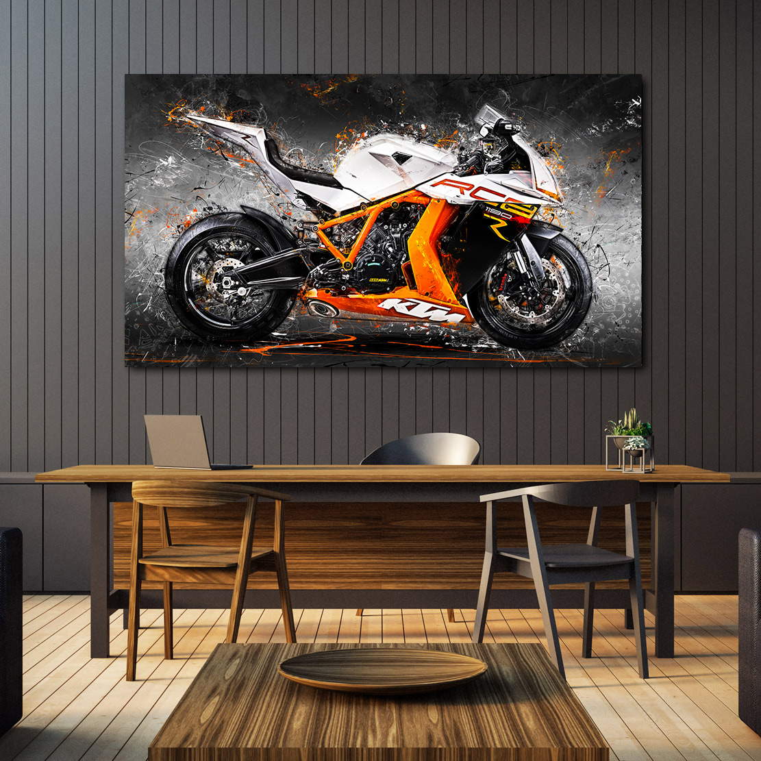 Wandbild KTM RC 8 R