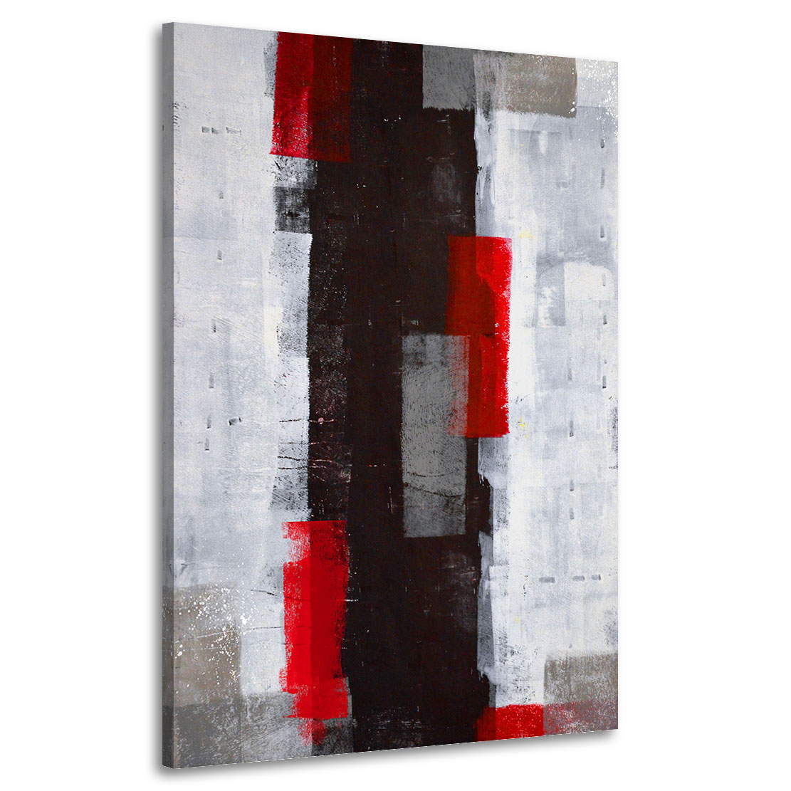 Leinwandbild Rollerpaint Abstrakt