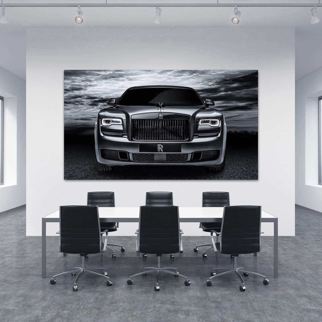 Auto Wandbild Leinwandbild Rolls Royce