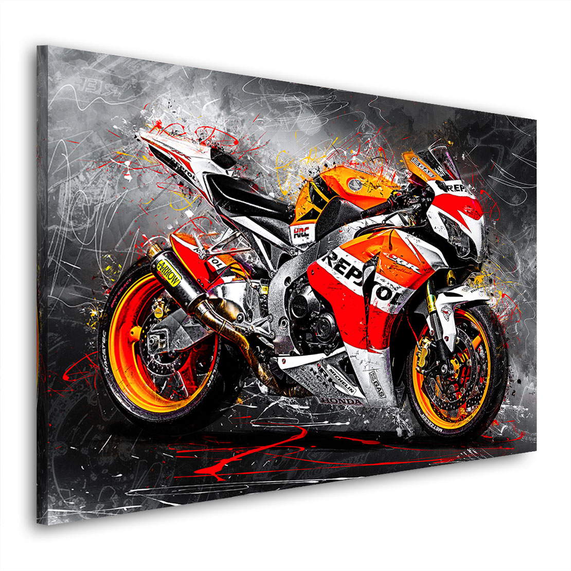 Wandbild Leinwandbild Honda CBR 1000 RR Fireblade SC59