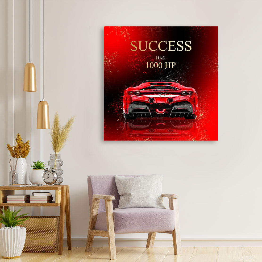 Ferrari Power of Ambition Wandbild