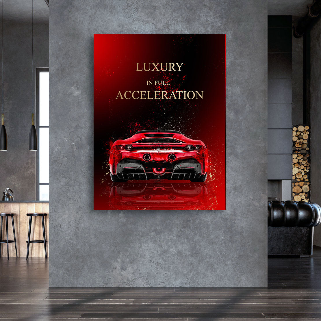 Ferrari Momentum Supreme Wandbild