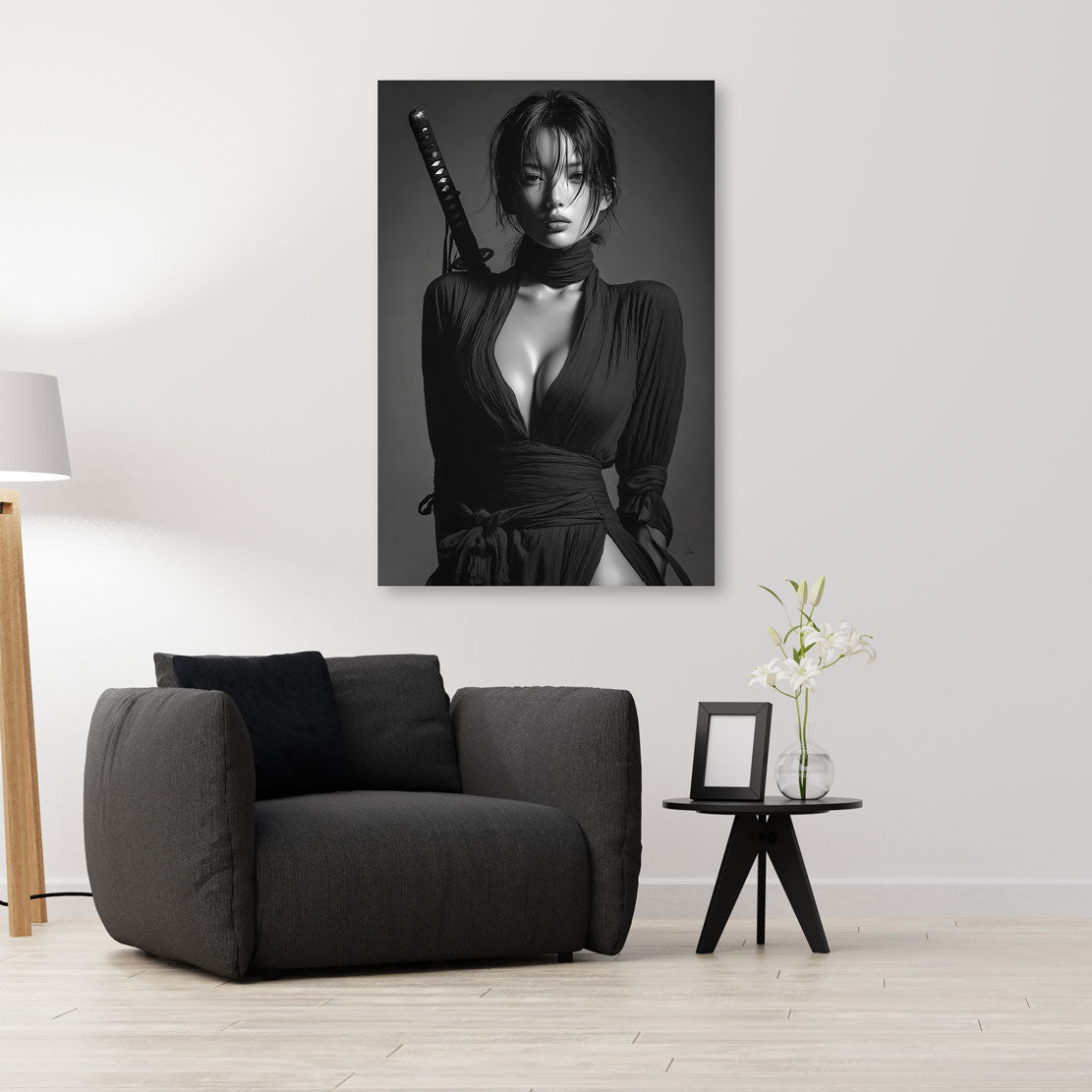 Shadow Empress Warrior Wandbild