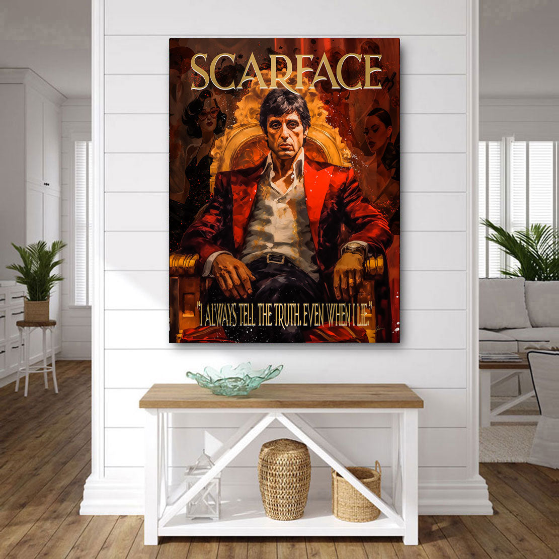 Kult Wandbild Scarface