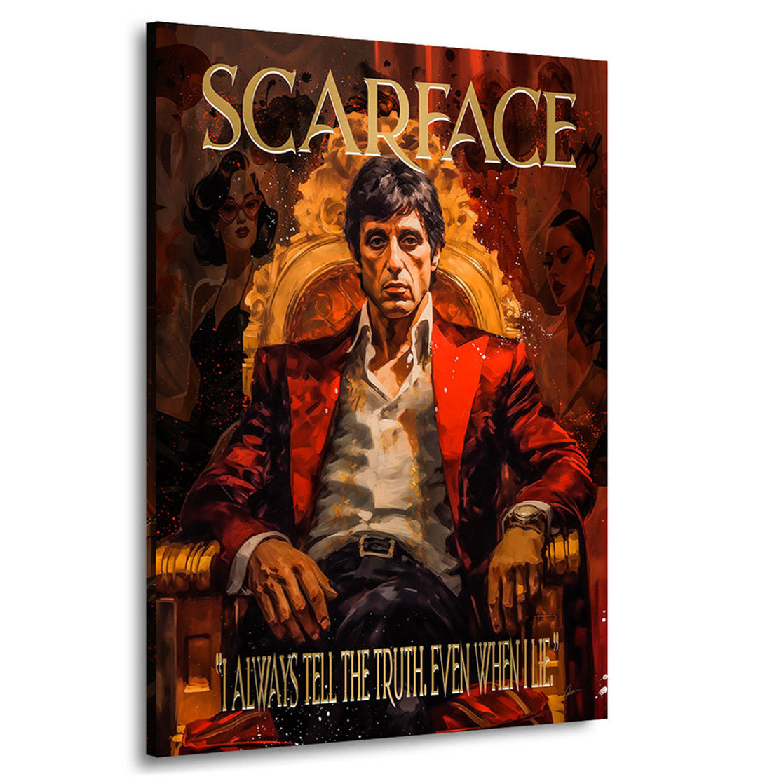 Kult Wandbild Scarface