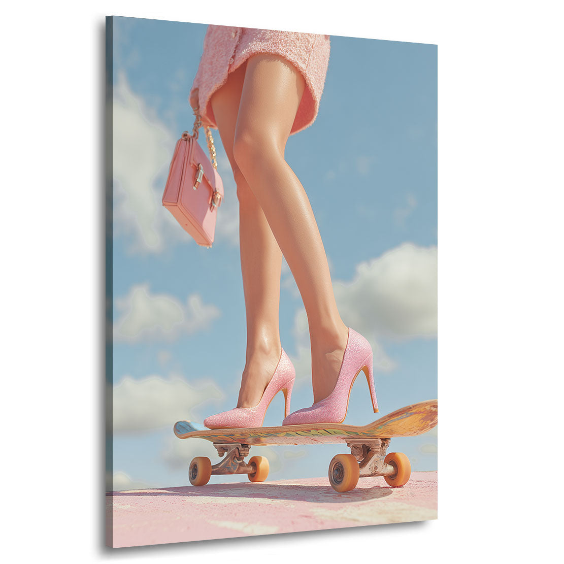 Pink Drive Couture Wandbild