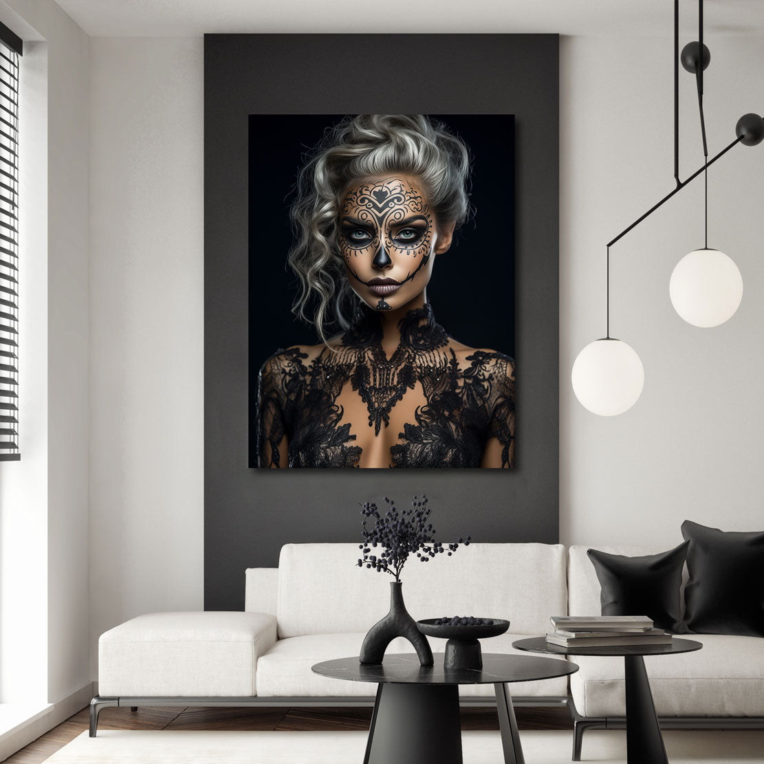 Lifestyle Wandbild La Catrina Modern Style