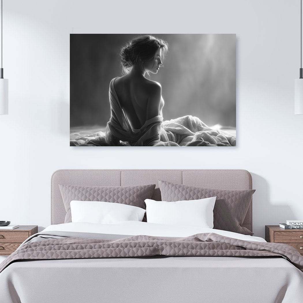 Sanfte Muse Wandbild