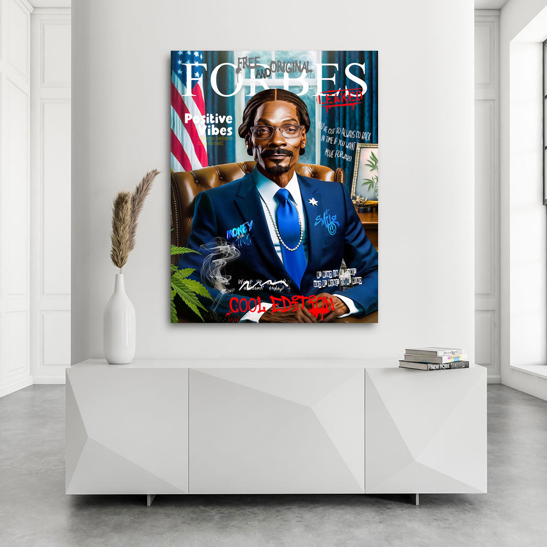 Lifestyle Leinwandbild Snoop Forbes Modern Style