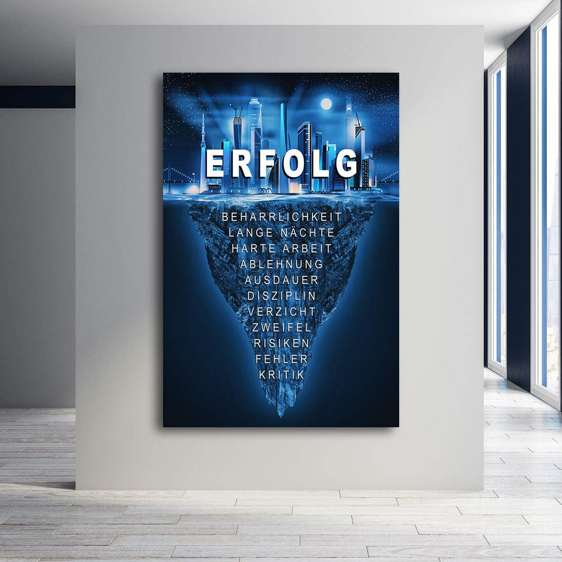 Leinwandbild Motivation New York Stadt des Erfolges