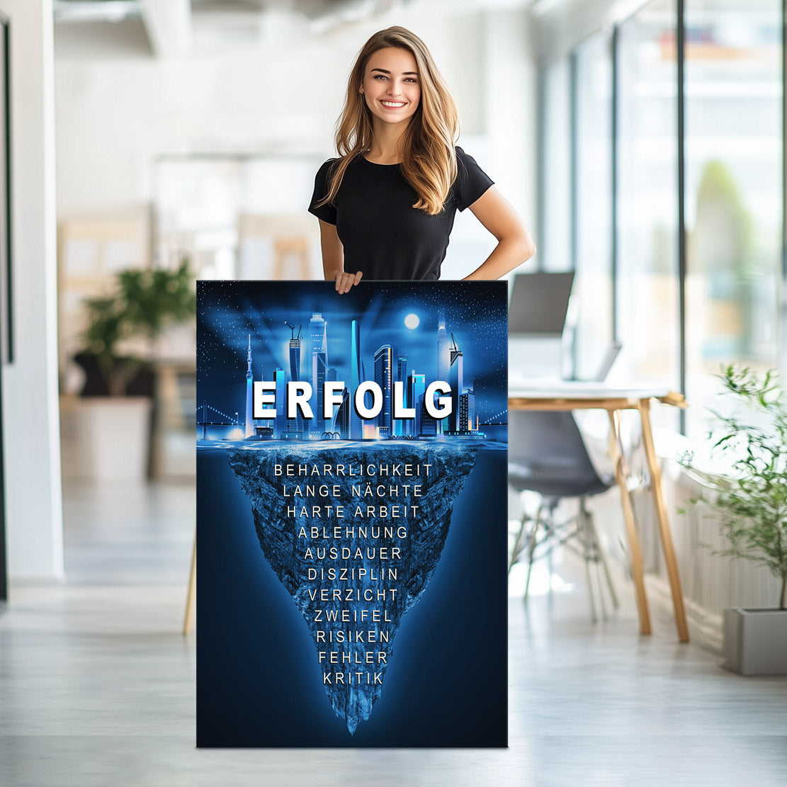 Leinwandbild Motivation New York Stadt des Erfolges