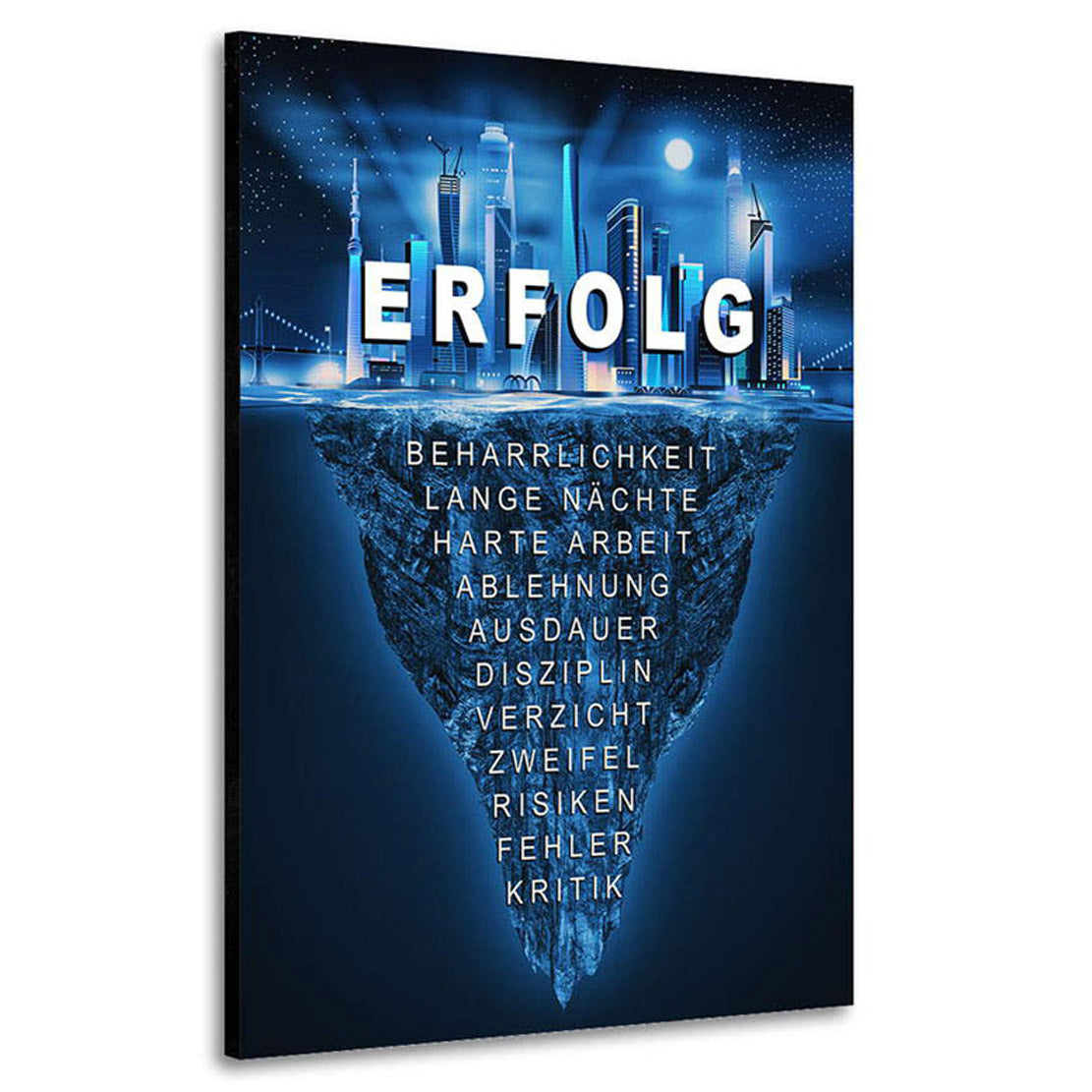 Leinwandbild Motivation New York Stadt des Erfolges
