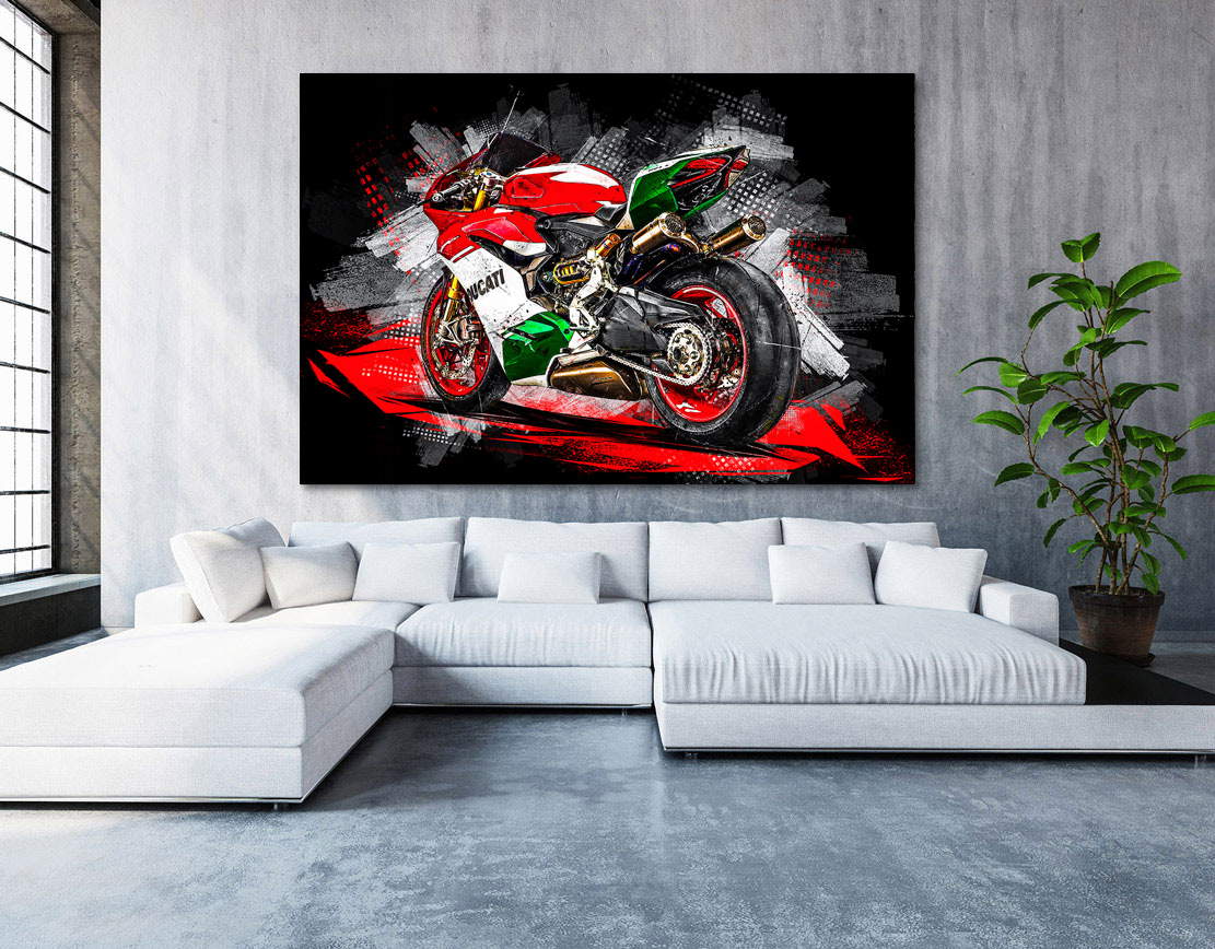 Wandbild Leinwandbild Ducati Panigale Superleggera 1299