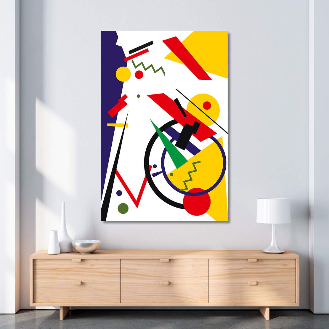 Leinwandbild Suprematismus