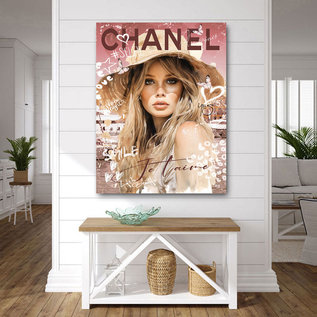 Lifestyle Wandbild Chanel