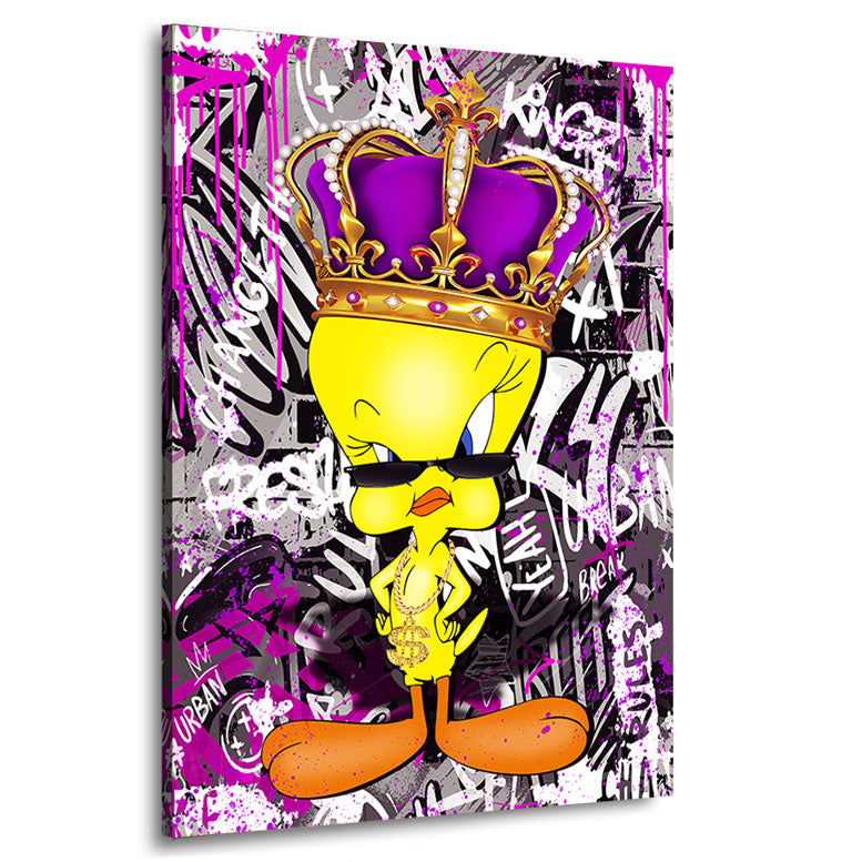Pop Art Wandbild Rich Tweety