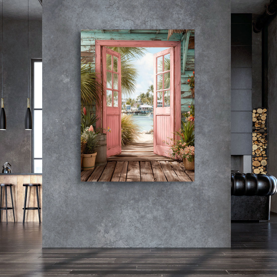 Bay Breeze Escape Wandbild