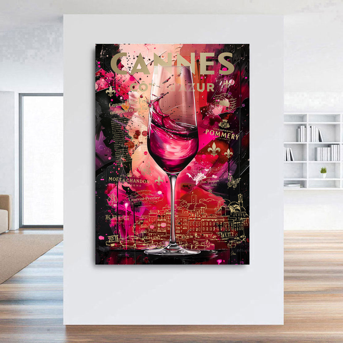 Cannes Lifestyle Wandbild
