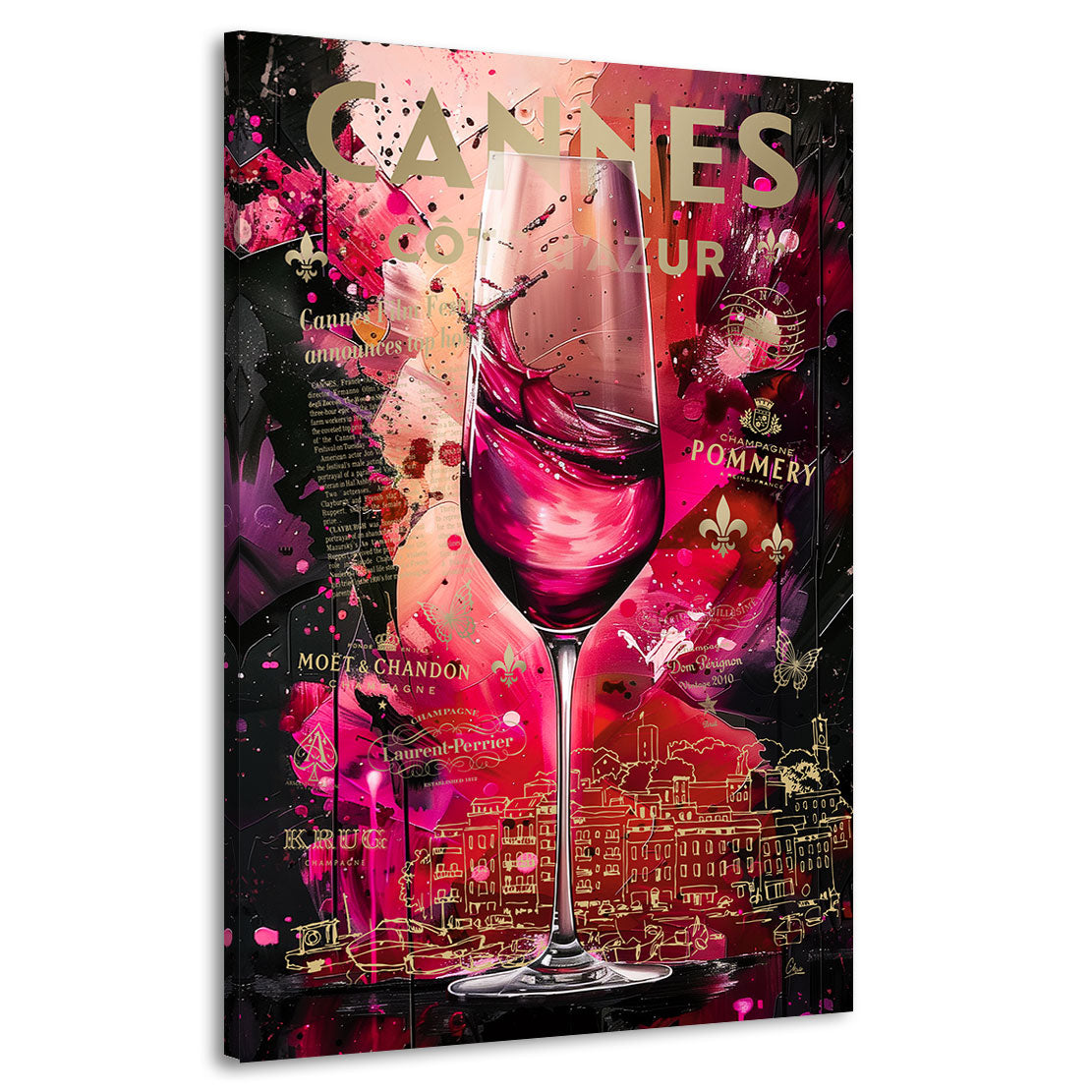 Cannes Lifestyle Wandbild