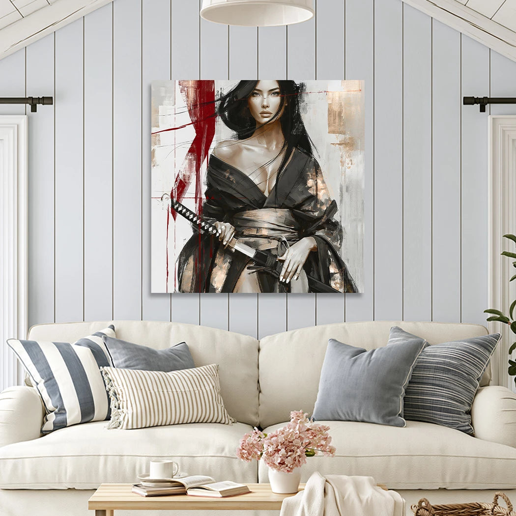 Samurai Shogun Wandbild