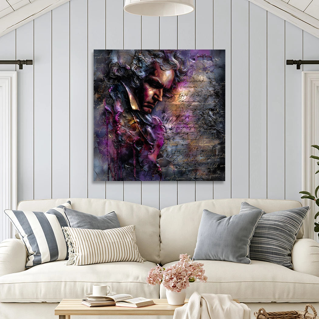 Beethoven Sinfonia Wandbild