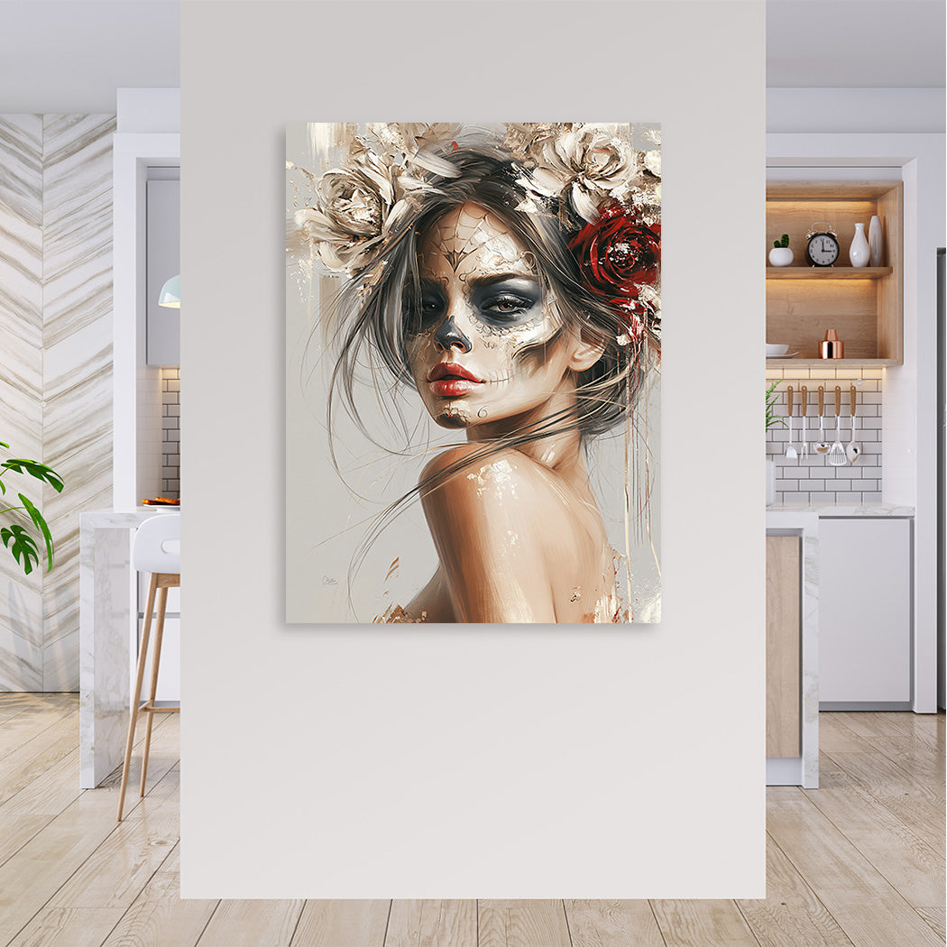 La Catrina Eterna Wandbild