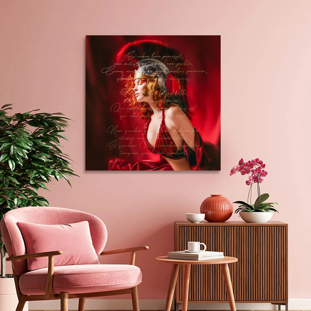 Römische Legende Wandbild