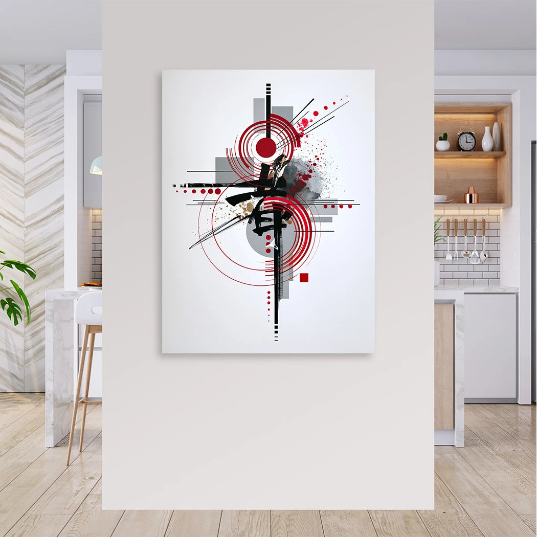 Geometrie Wandbildt Wandbild