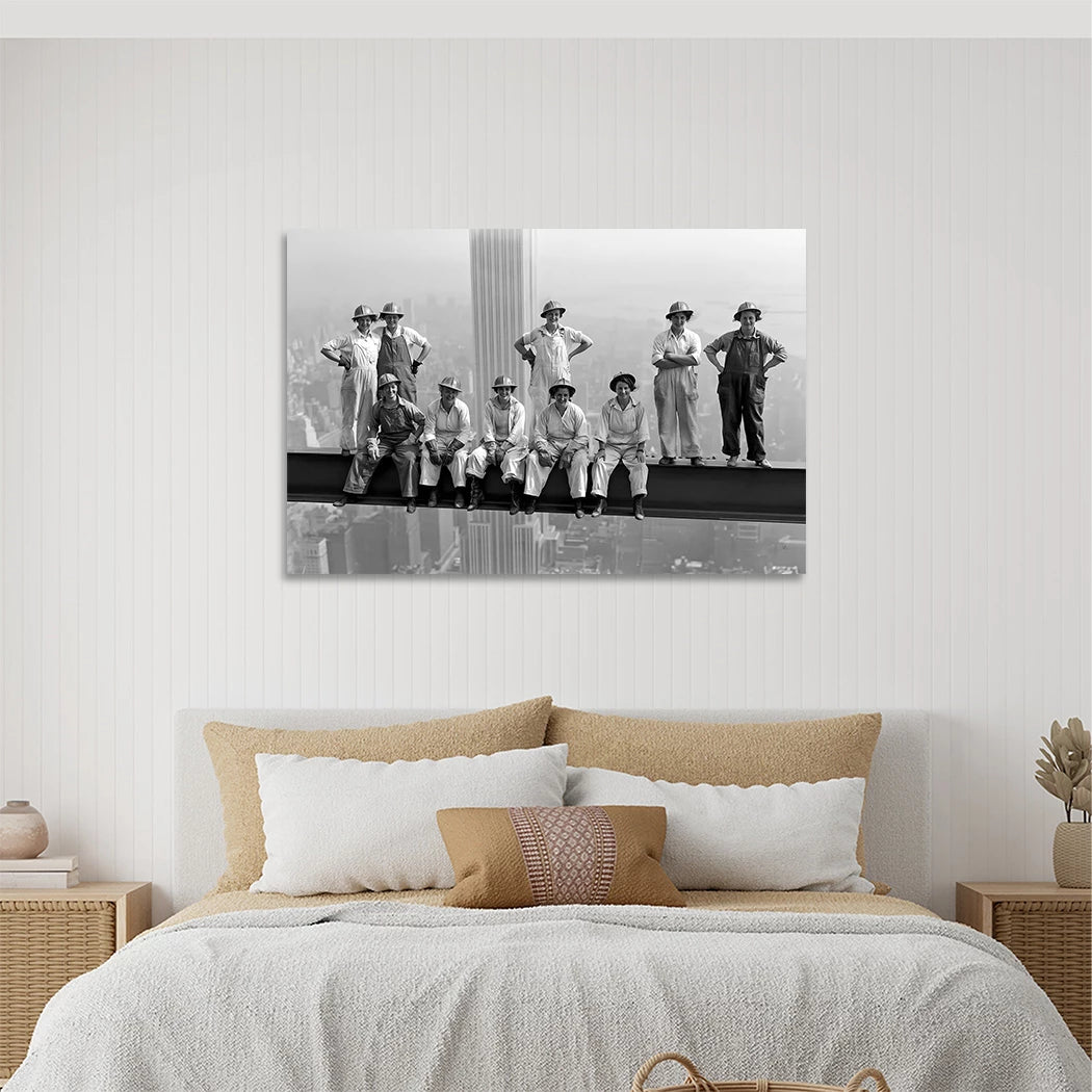 New York Pioniere Wandbild