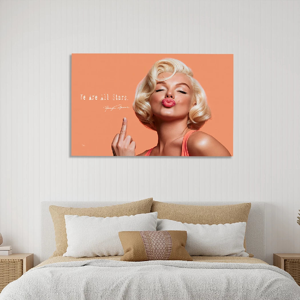 Marilyn Monroe All Stars Wandbild