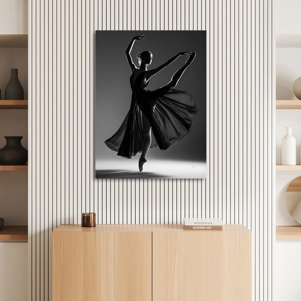 Ballerina Nocturne Wandbild