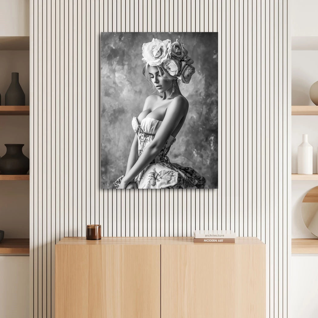 Rosen Poesie Wandbild