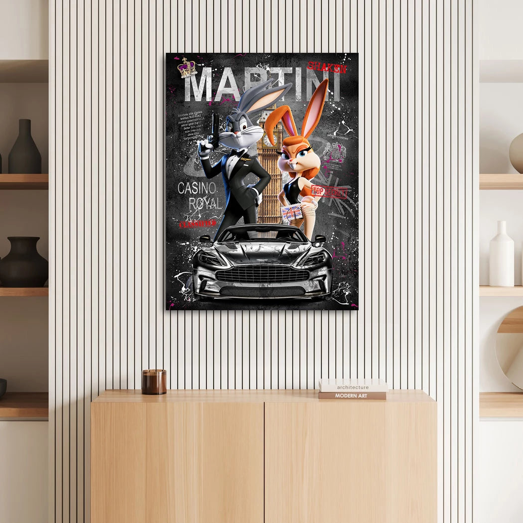 B. Bunny Bond Wandbild