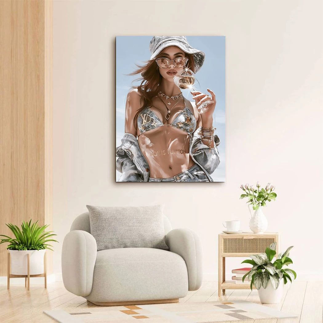 Summer Chic Wandbild