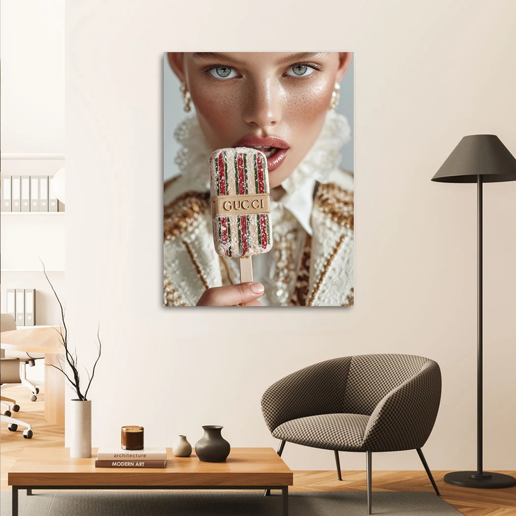 Gucci Ice Couture Wandbild