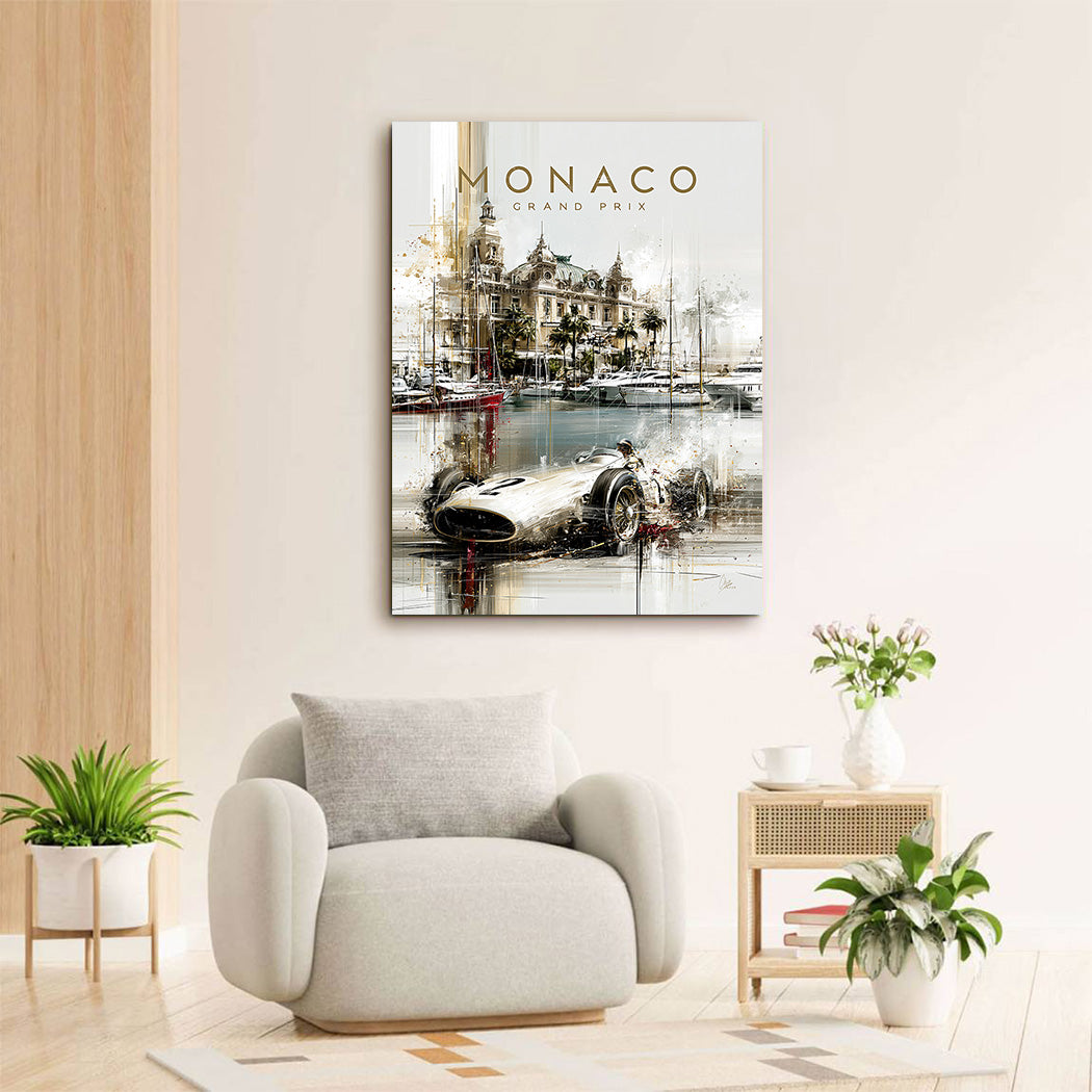 Monaco Grand Prix Wandbild