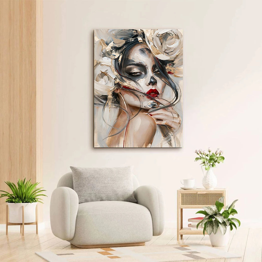 La Catrina Flor Wandbild