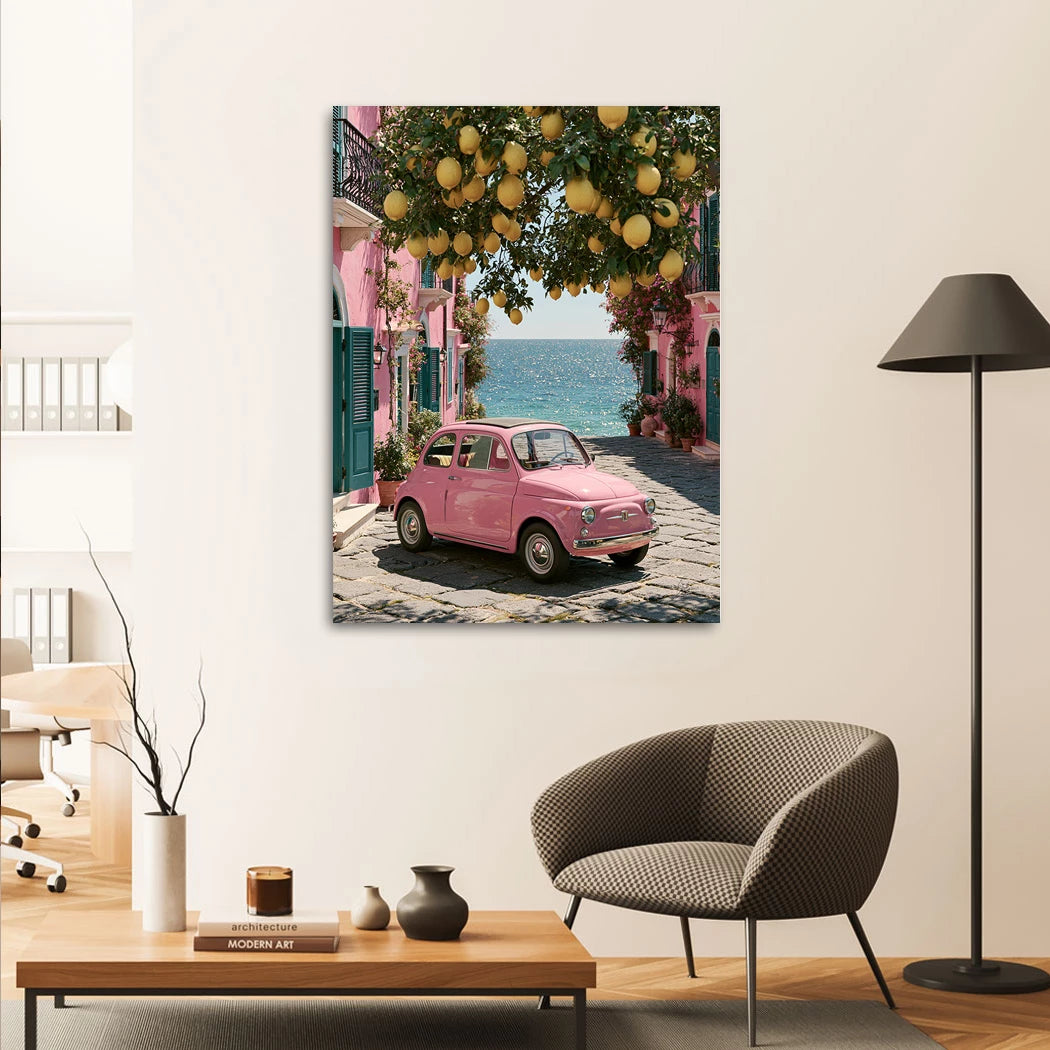 Fiat Dolce Vita Wandbild