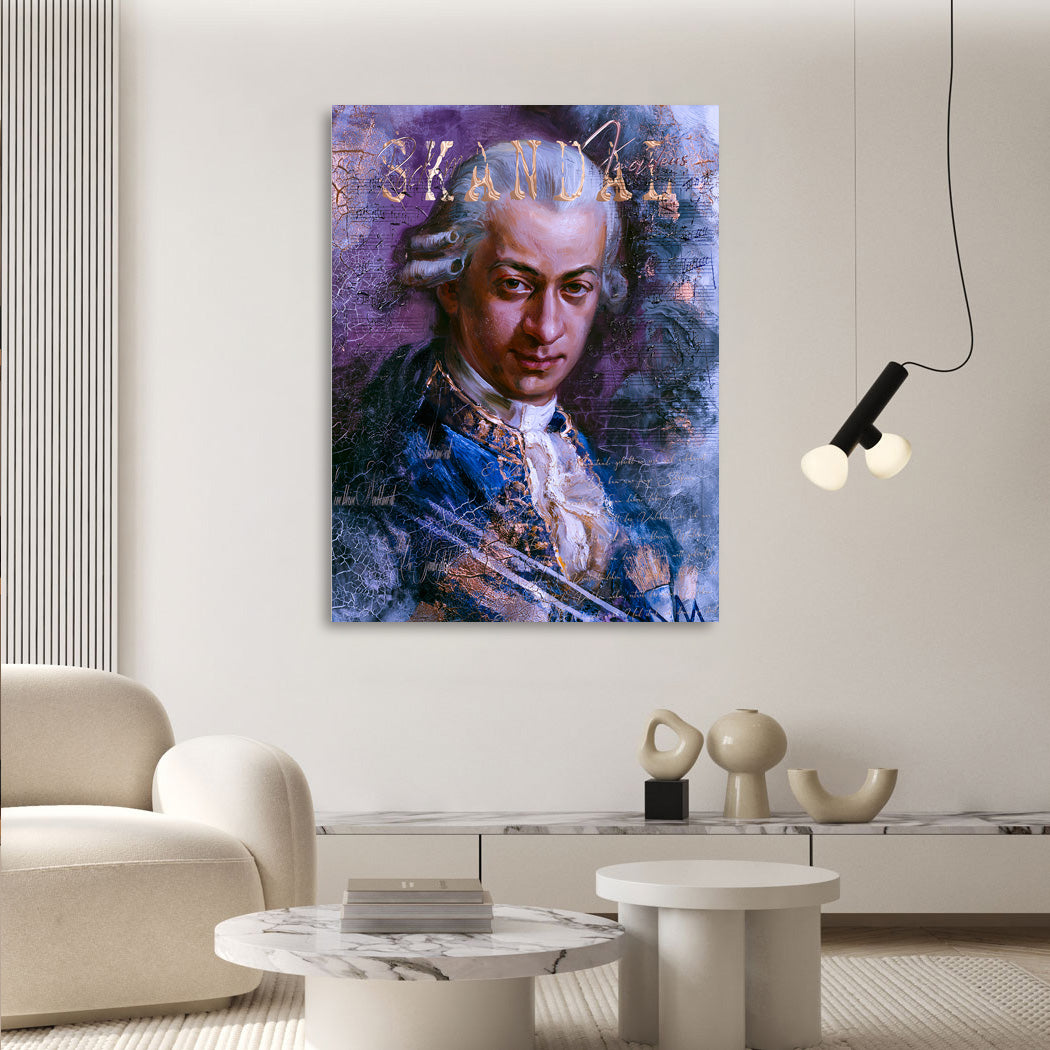 Mozart Sinfonia Wandbild