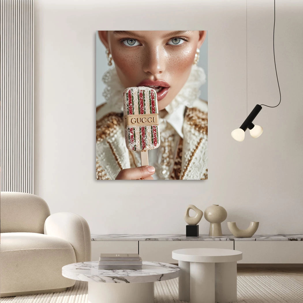 Gucci Ice Couture Wandbild
