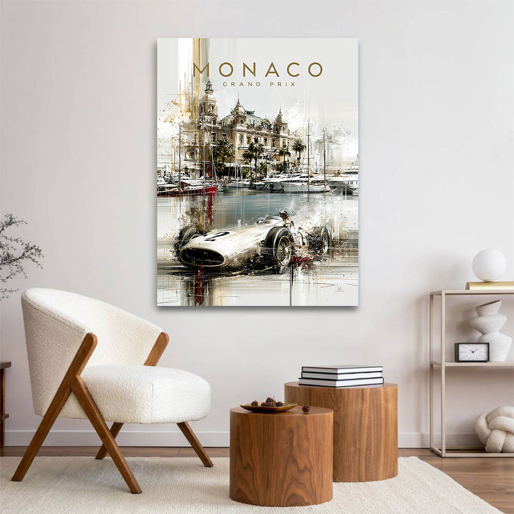 Monaco Grand Prix Wandbild